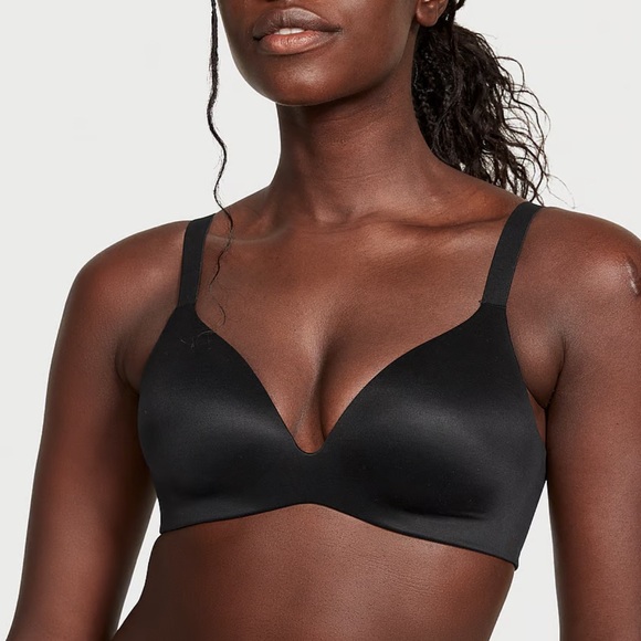 Set of 2 Victoria’s Secret Wireless Body by Victoria’s Secret Bra Black Size 36D - Picture 2 of 9